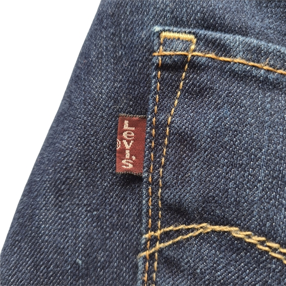 Levis W30 Demi Curve Classic Straight Leg Blue Denim Jeans - Picture 6 of 9